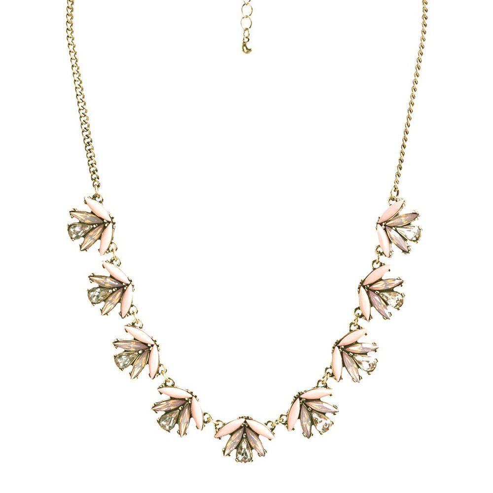 Bancroft Rosado Lait  Statement Necklace